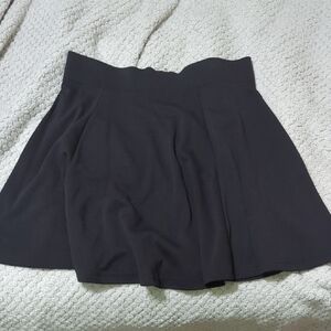 H&M Classic Black Skater Skirt